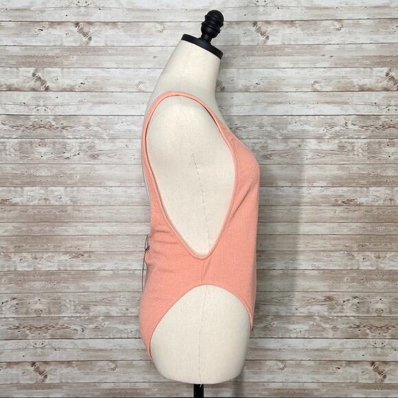 NWT Motel Rocks Goddess Swimsuit Size Peach One Piece Beach Vacay Pool Summer XL - Picture 4 of 11